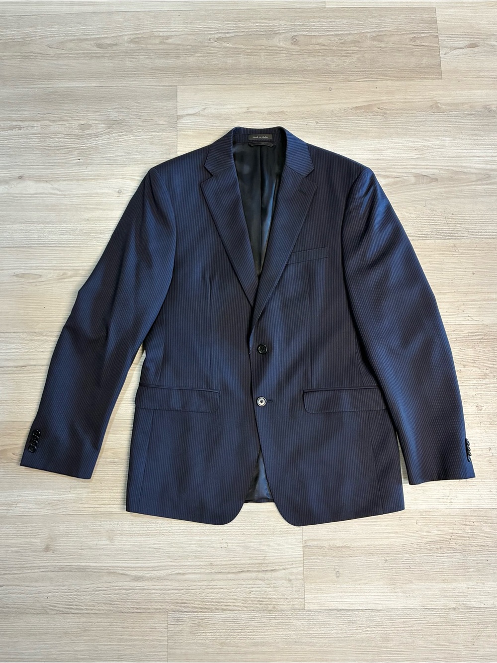 Michael Kors Men's Navy Pinstripe Suit